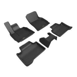BMW X3 Floor Mats - 3D MAXpider - KAGU - Black - `25-`26